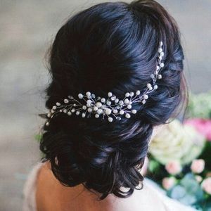 Bride hair piece